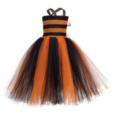 Orange Black Tiger Costumes for Girls Princess Dresses for Teenagers Kids Halloween Christmas Costumes Animal Children Clothes - www.sixcolors.us