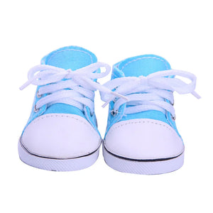 Doll Clothes Aqua Blue Series Disned Elsa Dress Shoes Mermaid Swimsuit For 18Inch American Doll Girl&43Cm Baby New Born Kids Toy