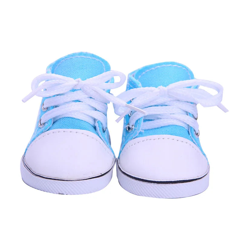Doll Clothes Aqua Blue Series Disned Elsa Dress Shoes Mermaid Swimsuit For 18Inch American Doll Girl&43Cm Baby New Born Kids Toy