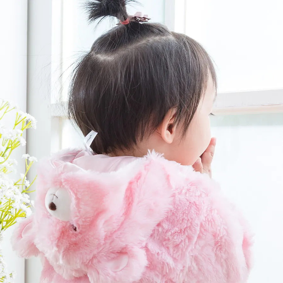 Kawaii Clothes Set Long Sleeve Sweater Shirt Skirt 2 Pcs Clothing Suit Bow Baby Outfits for Kids Girls Boy Clothes Bear Winter B