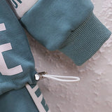 1-5 Years Baby Toddler Clothes Suits New Fashion Kids Letter Print Hoodies And Pants Sets Autumn Fall Fashion Children&#39;s Clothes