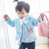 Kawaii Clothes Set Long Sleeve Sweater Shirt Skirt 2 Pcs Clothing Suit Bow Baby Outfits for Kids Girls Boy Clothes Bear Winter B