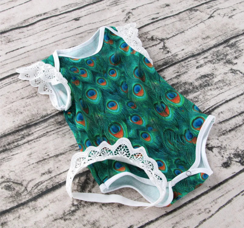Christmas Princess Newborn Clothes Baby Girl Lace Ruffle Rompers Crown Clothing Sets Infant Kids 1St Party Costumes Roupa Gifts