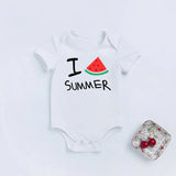 Newborn Baby Girls Cosplay Costumes Kids Elsa Princess Short Sleeve Jumpsuits Cartoon Girl Toddler Clothes 1st Birthday Gifts