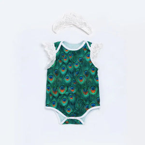 Christmas Princess Newborn Clothes Baby Girl Lace Ruffle Rompers Crown Clothing Sets Infant Kids 1St Party Costumes Roupa Gifts