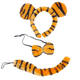 Orange Black Tiger Costumes for Girls Princess Dresses for Teenagers Kids Halloween Christmas Costumes Animal Children Clothes - www.sixcolors.us