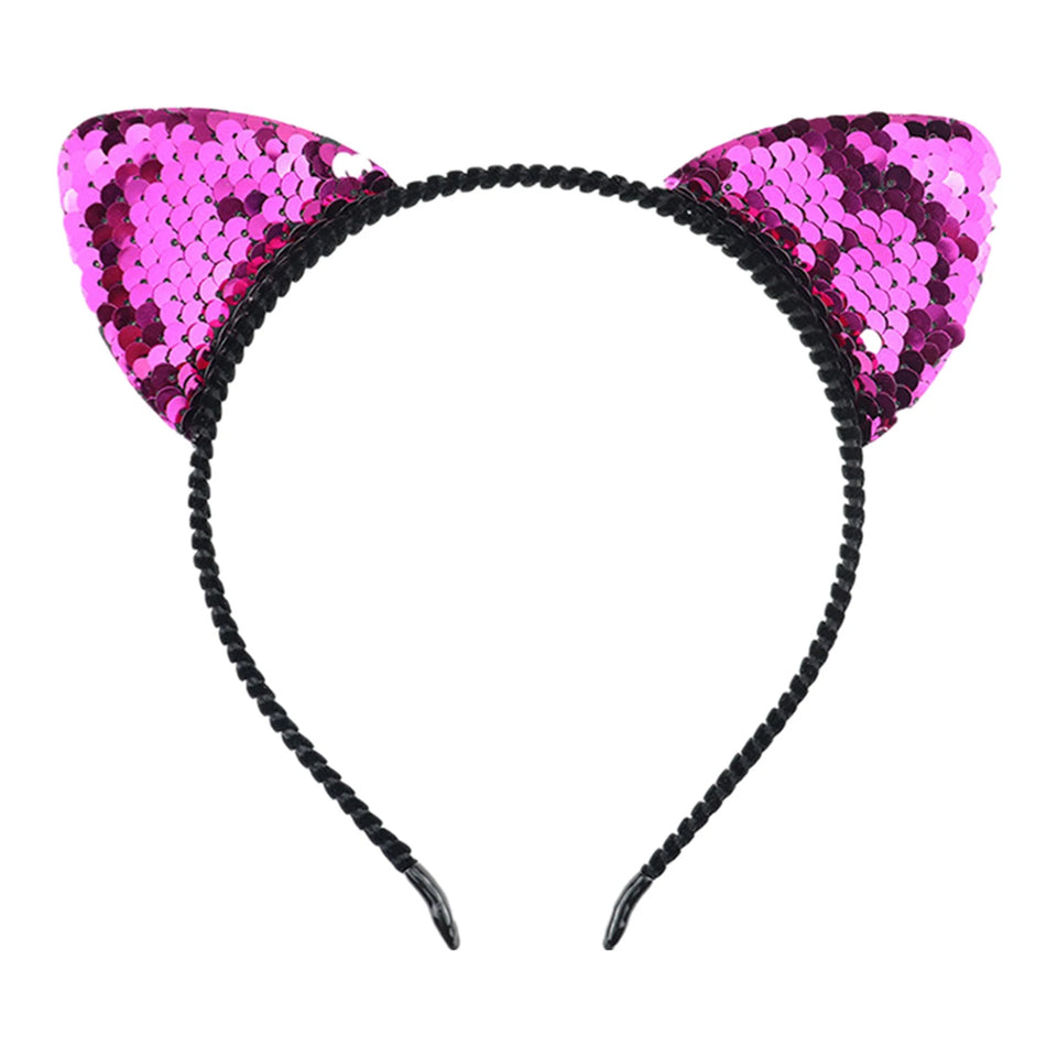 Little Wild Cat Mesh Tutu Dress Kid Girls Halloween Costumes Animal Cosplay Dresses With Headband Princess Birthday Party Outfit - www.sixcolors.us