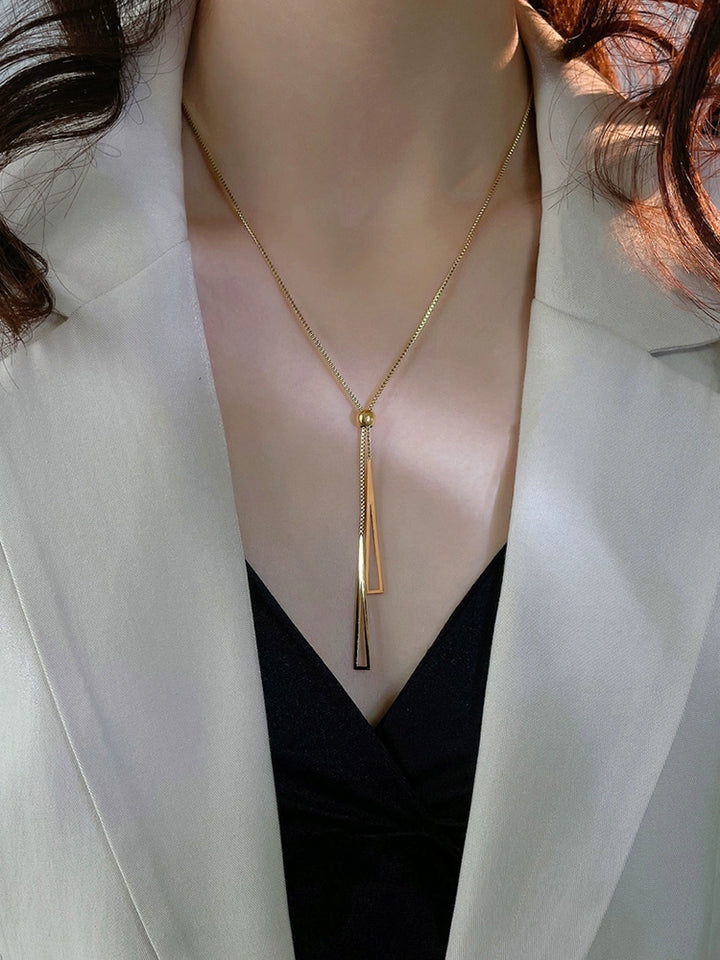 Long Female Pendant Accessories Accessible Luxury All-Match Sweater Chain