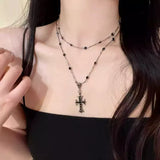 Choker Women's Double Layered Sweet Cool Sexy Necklace