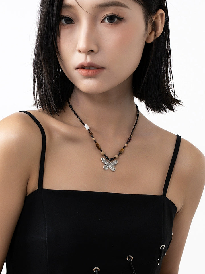 Accessible Luxury Women's Clavicle Chain New Chinese Sweet Cool Beaded