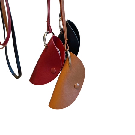 INS South Korea Leather Niche Style Package Pendant Women's Necklace