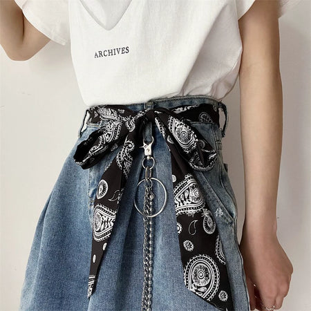 Chain Pendant Scarf Belt Female Sexy Accessories