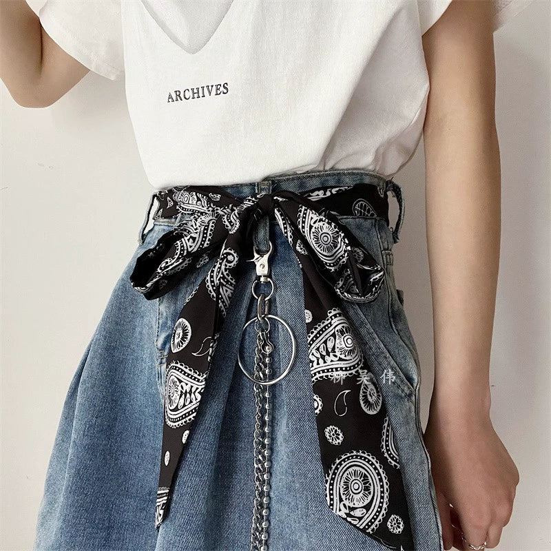 Chain Pendant Scarf Belt Female Sexy Accessories