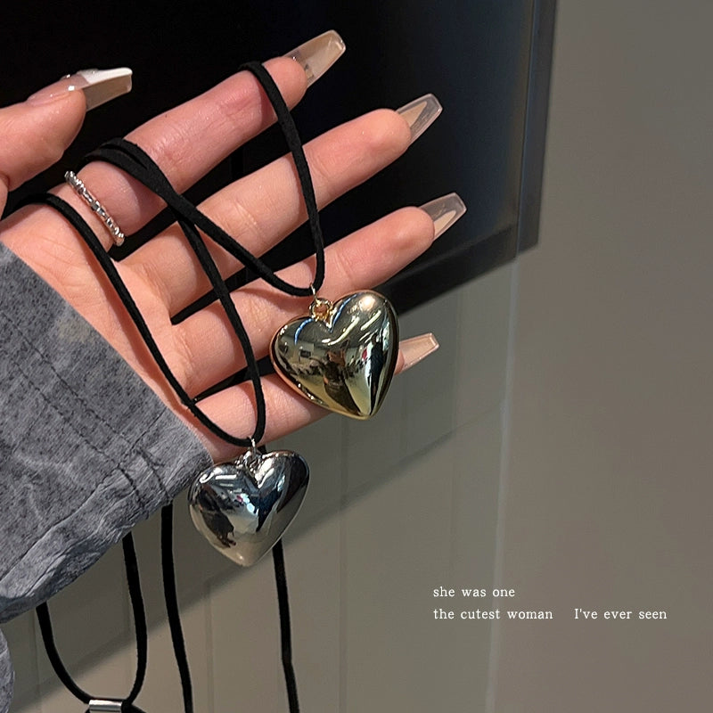 Niche Style Silver Girls Internet Hot Pendant Necklace