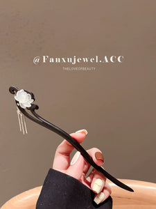 Chinese Ancient Style Ebony Chinese Style Hairpin Hairpin Daily Lotus