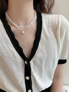 Niche Style Palace Style Women's Stylish Pearl Necklace