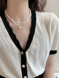 Niche Style Palace Style Women's Stylish Pearl Necklace
