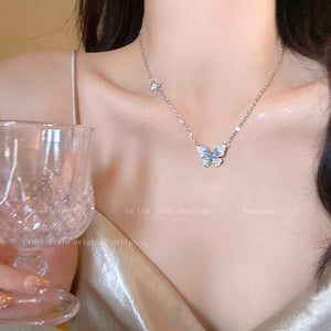 Niche Style Tassel Girls' Clavicle Chain Sweet Cool Sexy Pearl