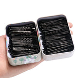 Black Headdress Hairpin Wave Fixed Clip