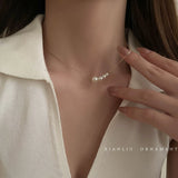 Niche Style Women's Accessible Luxury Fancy Decorative Pearl Necklace