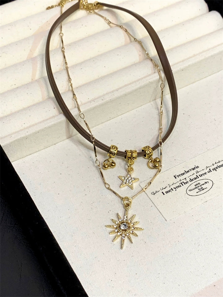 Niche Style Fantai Maillard Sun XINGX Women Necklace