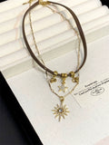 Niche Style Fantai Maillard Sun XINGX Women Necklace