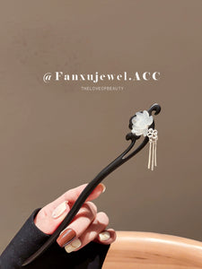 Chinese Ancient Style Ebony Chinese Style Hairpin Hairpin Daily Lotus