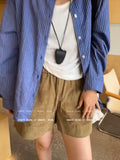 Leather Women's Outdoor Portable Glasses Clip Sweater Chain Lanyard