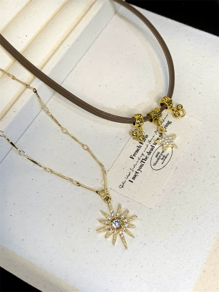 Niche Style Fantai Maillard Sun XINGX Women Necklace