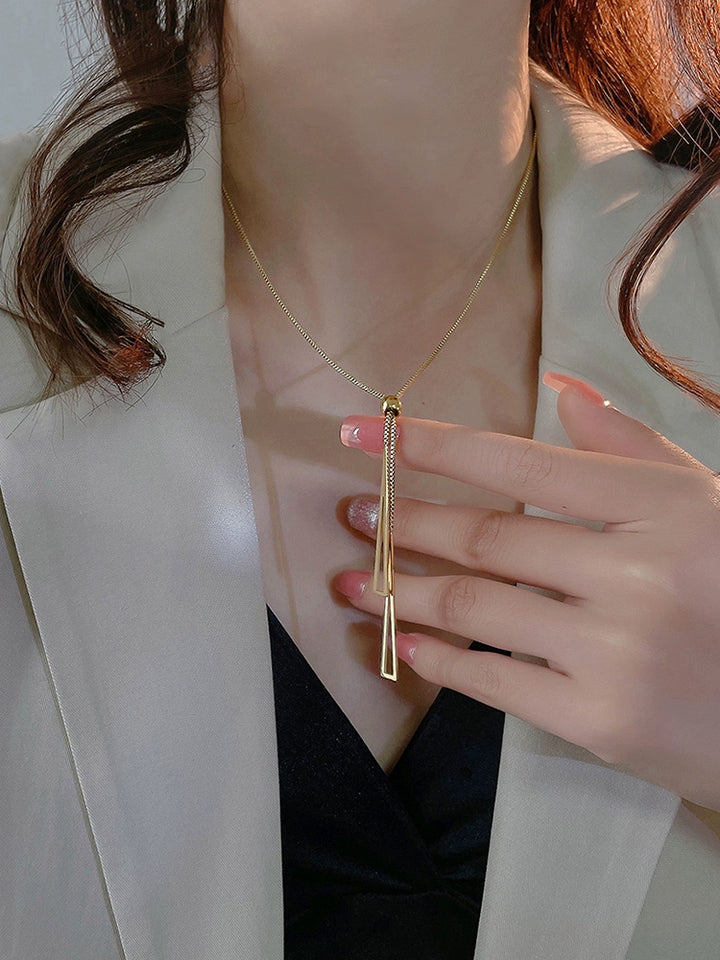 Long Female Pendant Accessories Accessible Luxury All-Match Sweater Chain