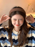 Sponge High Skull Top Face Washing Wide Edge Fashion Hair Band
