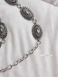 Silver Stylish Vintage Accessories Summer Waist Chain