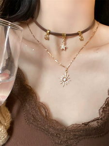 Niche Style Fantai Maillard Sun XINGX Women Necklace