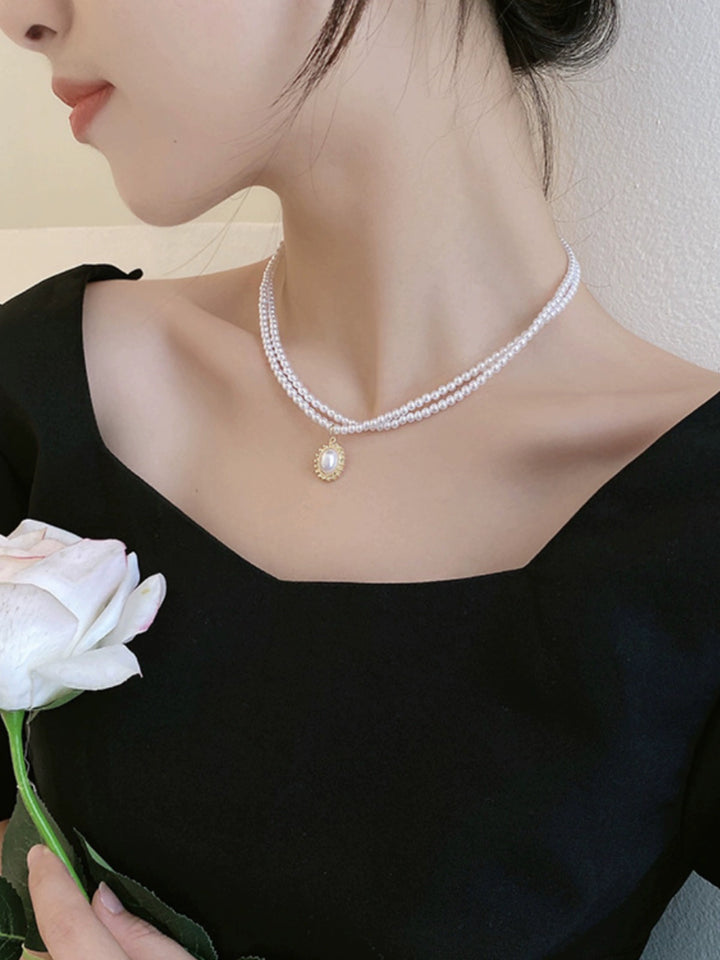 Niche Style Palace Style Women's Stylish Pearl Necklace