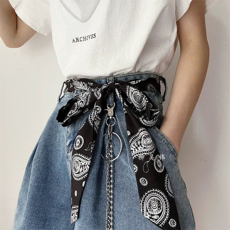 Chain Pendant Scarf Belt Female Sexy Accessories