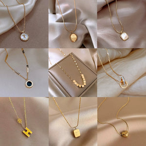 Light Luxury Minority Best Selling Non-Fading Titanium Steel Women's Necklace