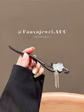 Chinese Ancient Style Ebony Chinese Style Hairpin Hairpin Daily Lotus