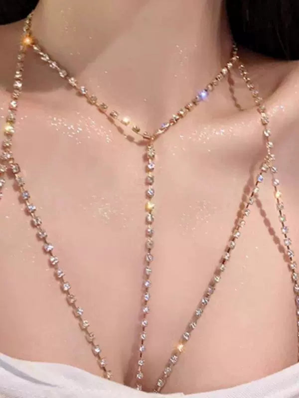 Accessible Luxury Tassel Couple Niche Style Men's and Women's Accessories Body Chains