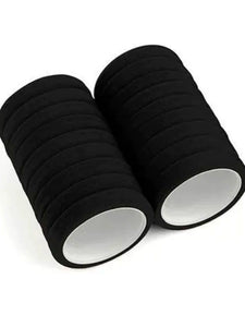 Girls High Elastic Durable Hair Rope Black Rubber Band