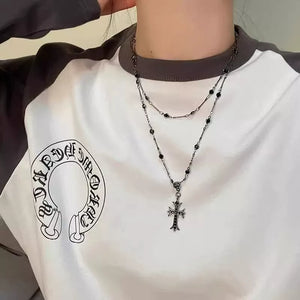 Choker Women's Double Layered Sweet Cool Sexy Necklace