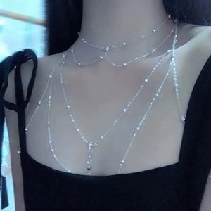 Pure Desire Tassel Multi-Layer Twin Sexy Accessories Chain