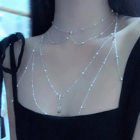 Pure Desire Tassel Multi-Layer Twin Sexy Accessories Chain