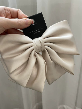 Drape Spring Clip High Quality Hairpin Satin Bows