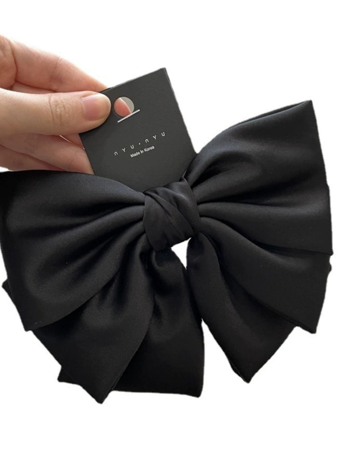 Drape Spring Clip High Quality Hairpin Satin Bows