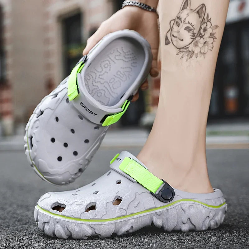 Runniing Home Slippers Men 2024 Footwear Flip Flops For Man Light Blue Running Shoes Tennis Luxury Brand Casual Sneakers Tennis