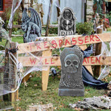 3 Pcs Three-dimensional Foam Tombstone Sign Halloween Decor Props Tombstones Adornment Decorations The Scene Haunted House - www.sixcolors.us