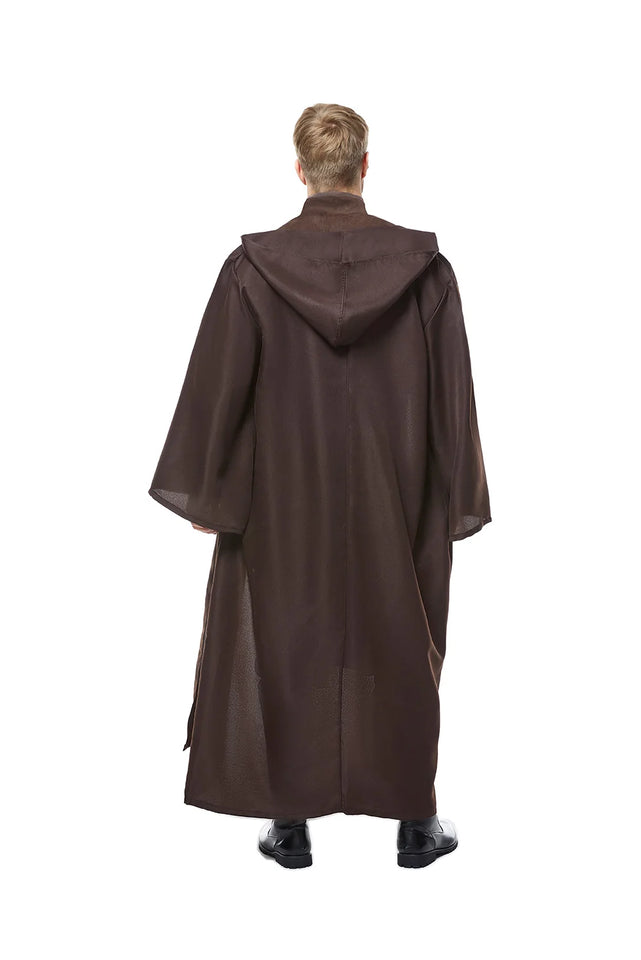 Adult Men Anakin Cosplay Fantasia Uniform Knight Clothes Halloween Party Carnival Suit Movie Battle Costume Robe Cloak Outfit - www.sixcolors.us