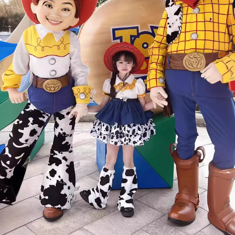 Christmas Disney Toy Story Character Peripherals Jessie Cosplay Costume Halloween Cos Props Performance Costume Girl Gift - www.sixcolors.us