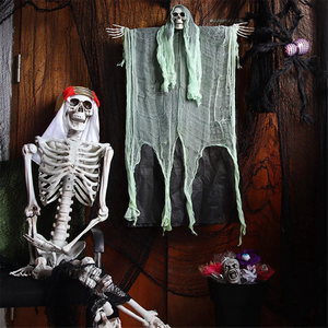 Halloween Decoration Halloween Hanging Props Spooky Halloween Haunted House Decor Hanging Grim Reaper for Halloween A - www.sixcolors.us