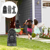 3 Pcs Three-dimensional Foam Tombstone Sign Halloween Decor Props Tombstones Adornment Decorations The Scene Haunted House - www.sixcolors.us